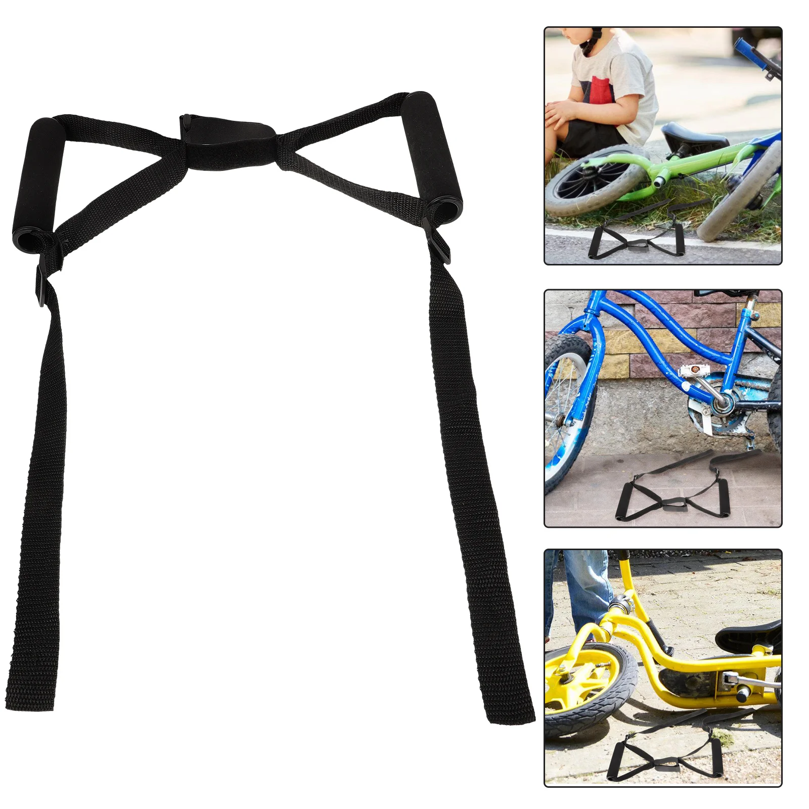 

Children's Board Foldable Plastic Seat Pedal Road Mountain Bike Pedals Accessories