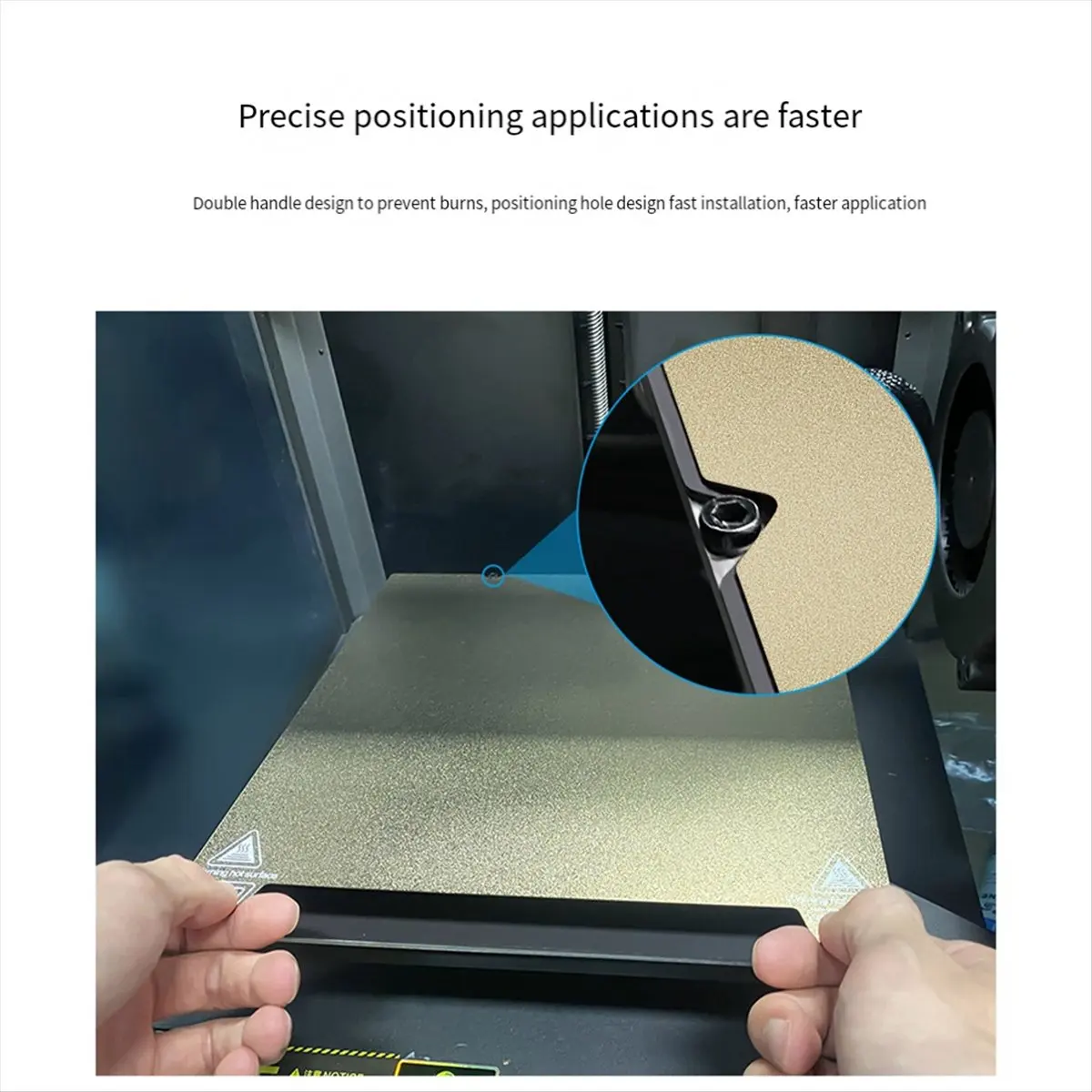 doyou Hot Bed Printing Panel 235x235mm Pei Spraying+Peo Film Build Plate for Ender-3 S1/End-3 S1 Pro/End-5 S1/K1 Printer