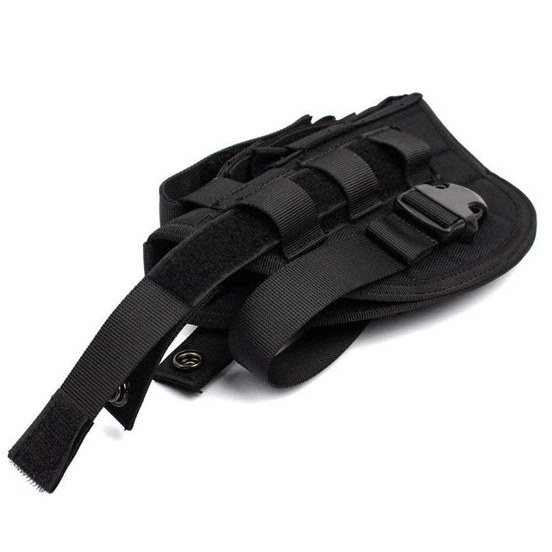 Universal Gun Holster Tactical Right Hand Molle Pistol Holster Magzine Pouch Glock 17/1911 Airsoft Concealed Military Hunting