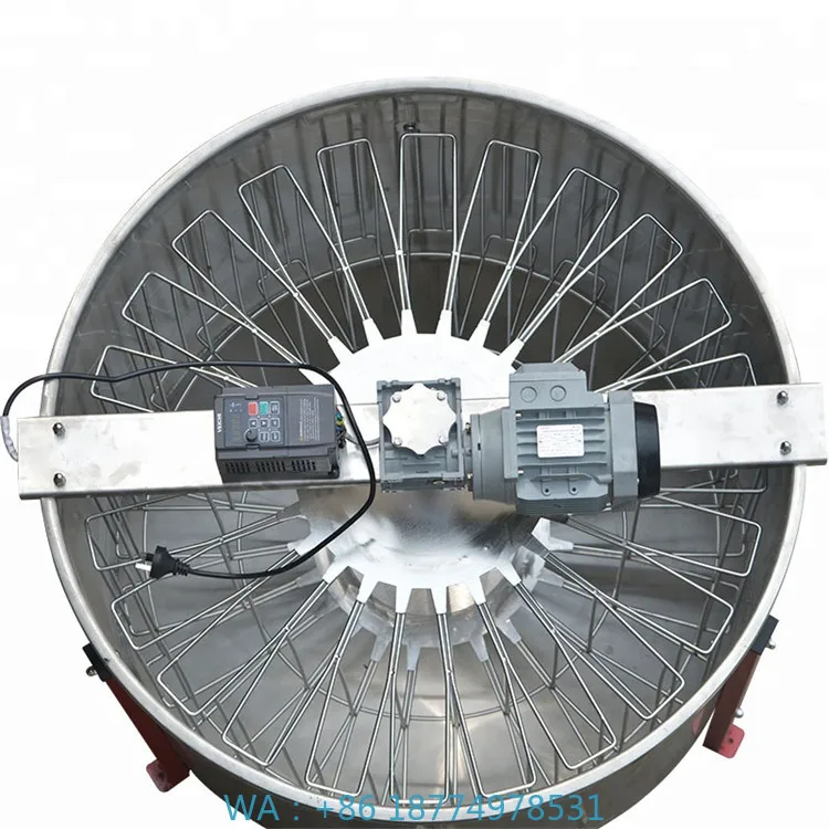 

Honey Centrifuge for Beekeeping EquipmentAutomatic 24 Frames Reversible Honey Extractor Electric Motor