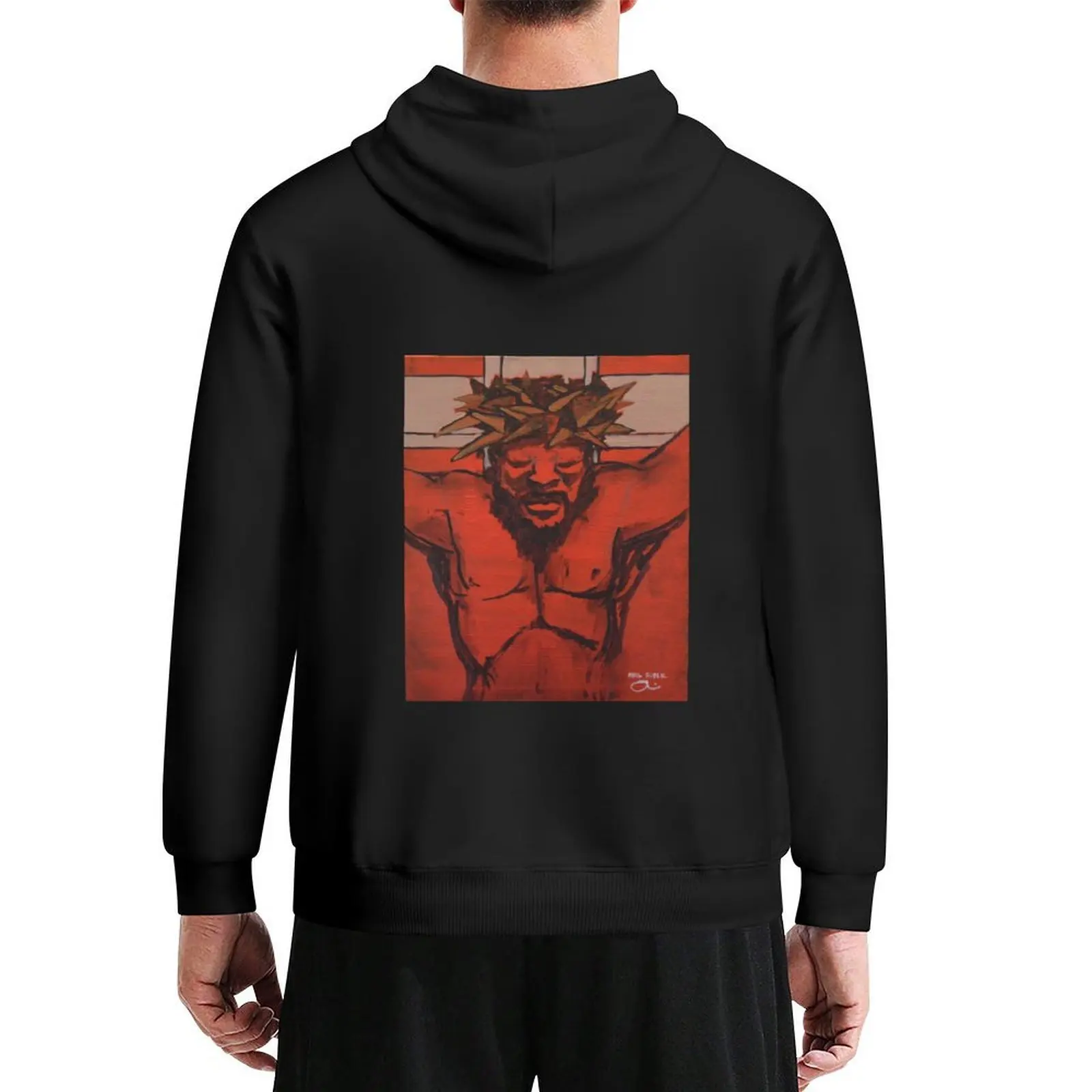 

BlackJesus Hoodie autumn clothes korean style clothes men clothes korean designer hoodies