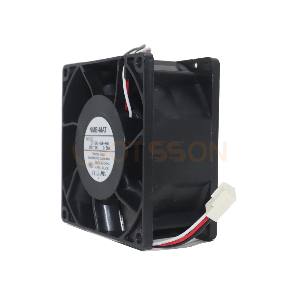 NMB-MAT  3115RL-05W-B60 Brand new original 3115RL-05W-B69 24V 0.50a fan