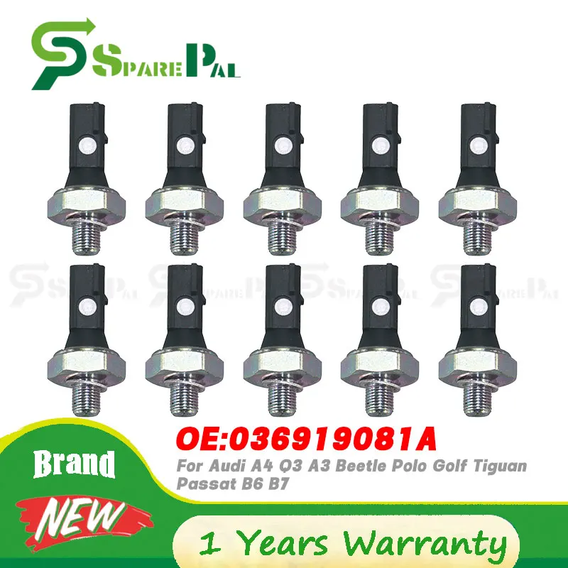 

Датчик давления масла 10 шт. для Audi A4 Q3 A3 Beetle Polo Golf Tiguan Passat B6 B7 036 919 081D 036 919 081 B 036919081A