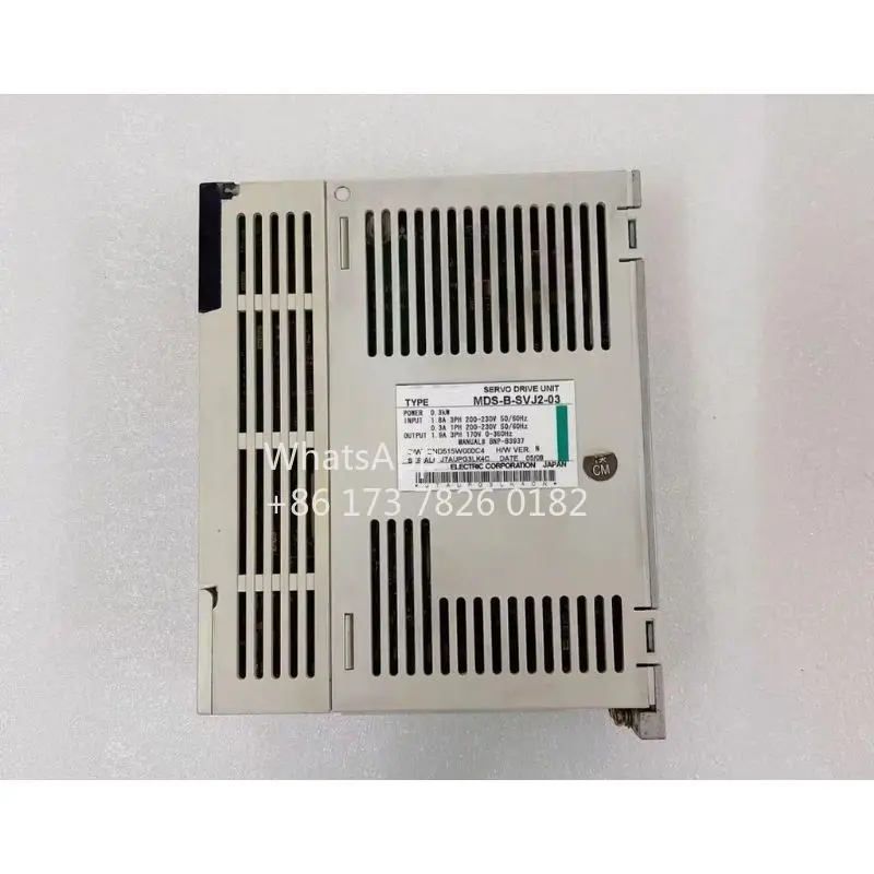 Função usada do servo drive MDS-B-SVJ2-03 testada OK MDS B SVJ2 03