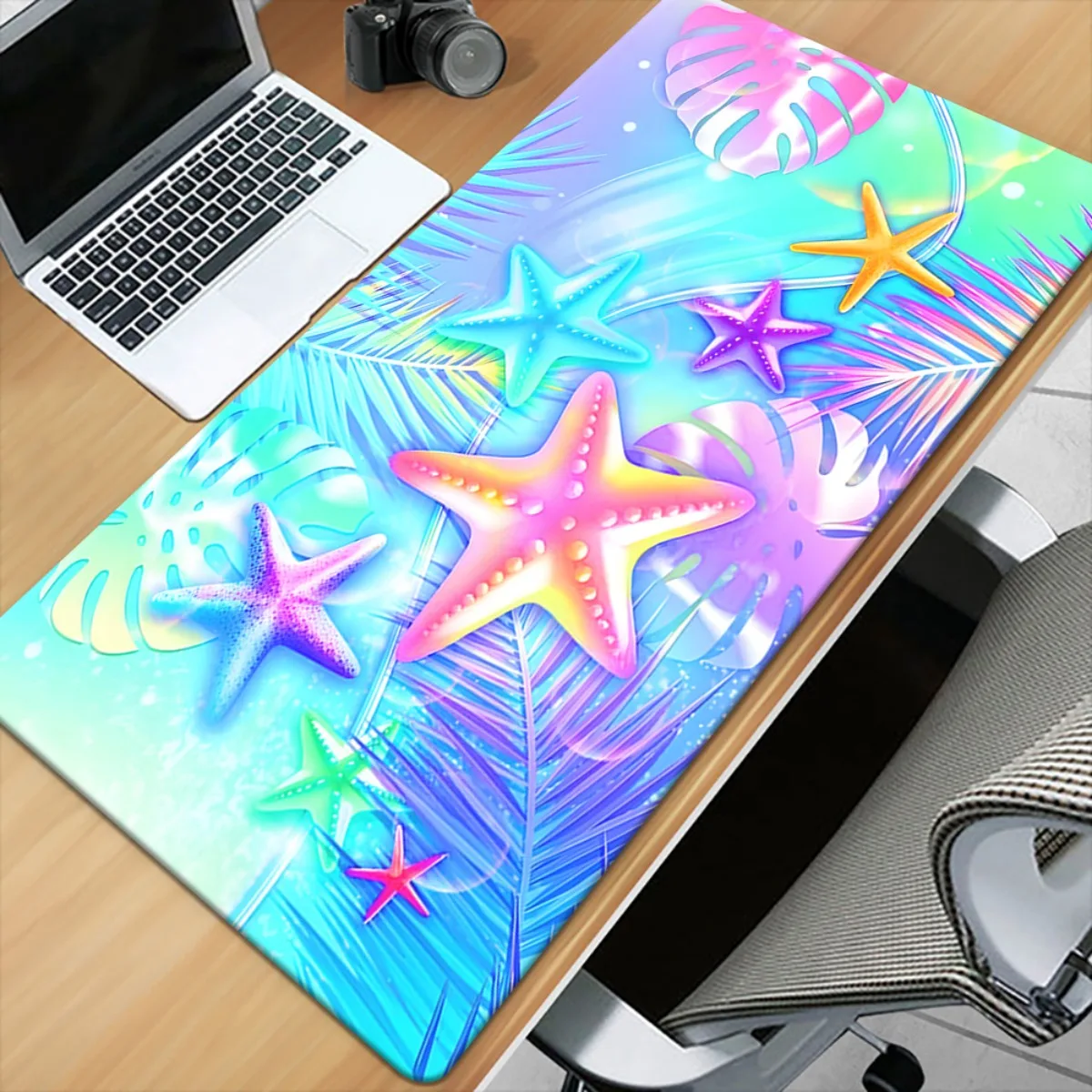 Brand Starfish Iron Art XXL Mousepad HD Printed Desk Mat Multi Functional Gaming Keyboard Office PC Gamer Pad