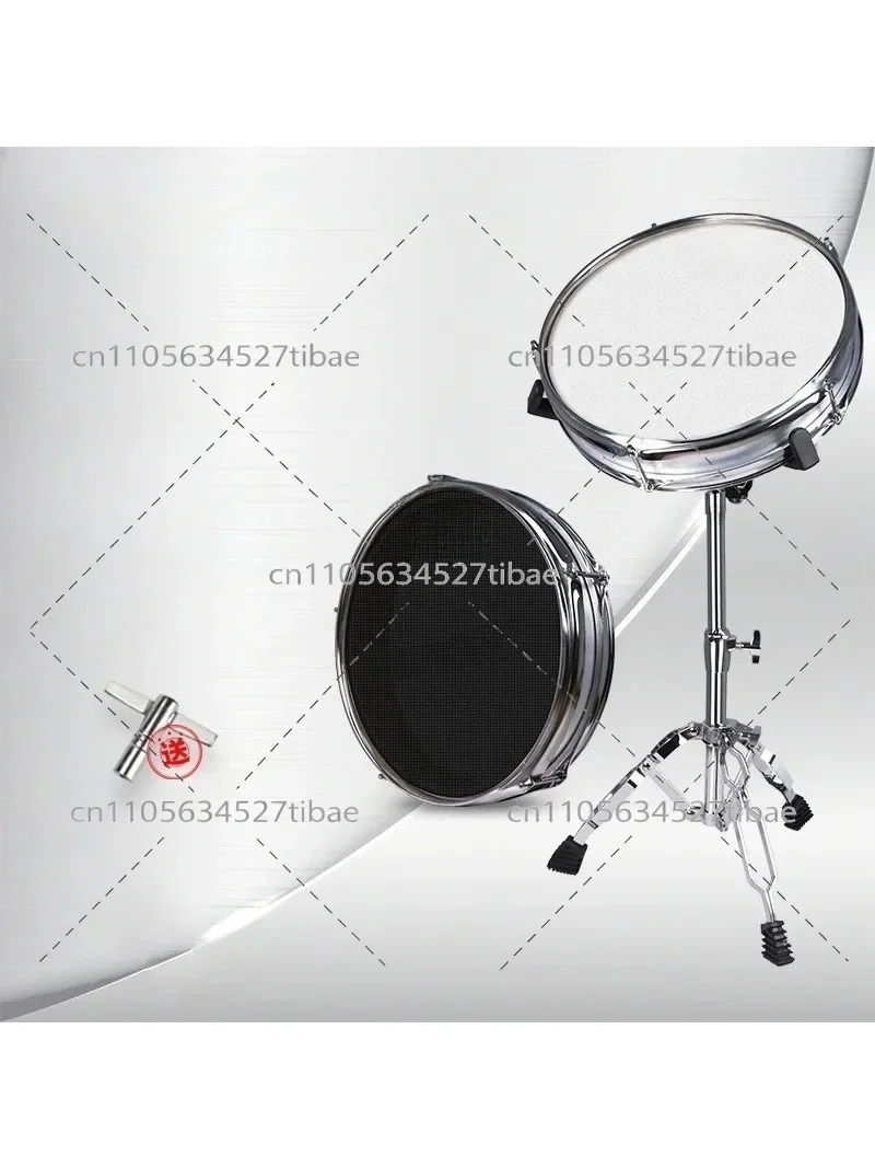 12 Inch Silent Double-Sided Drum Practice Pad Beginner Friendly Quiet Drum Kit for Home Practice
