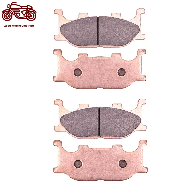 

For YAMAHA XJR400 XJR 400 XJ 600 XJ600S Diversion XJ600N Motorcycle Copper Sintered Front & Rear Brake Pads Set Disc Tablets