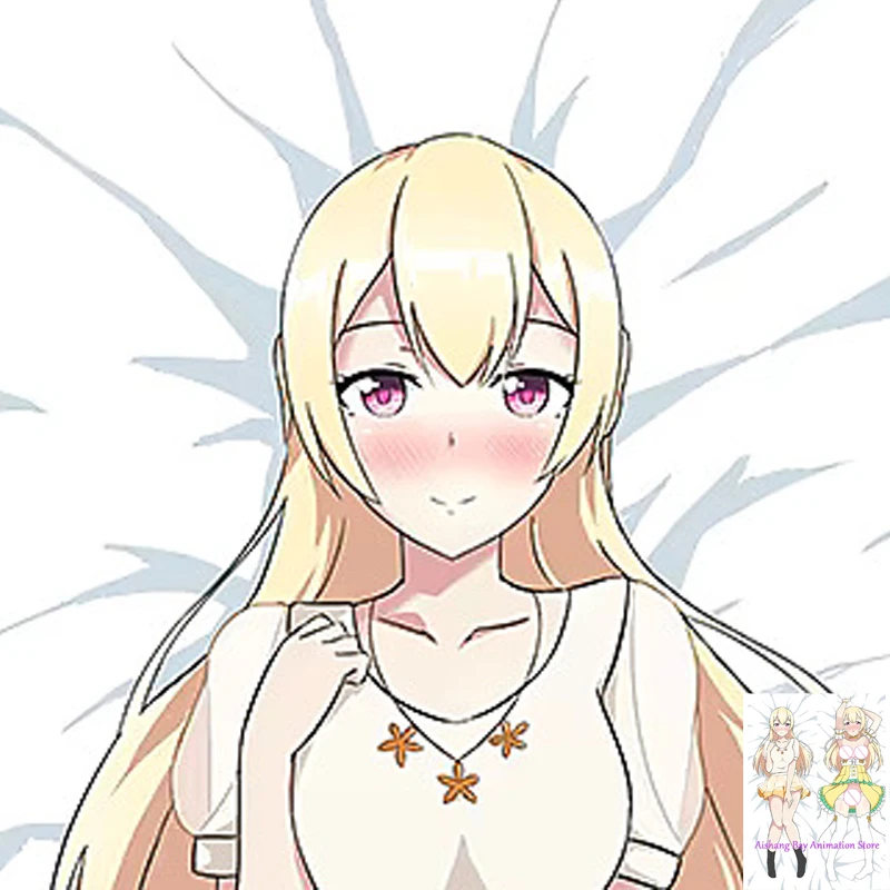 

Dakimakura Anime Pillow Cover Chisato Shirasagi Double Sided Print Life-size Body Decoration