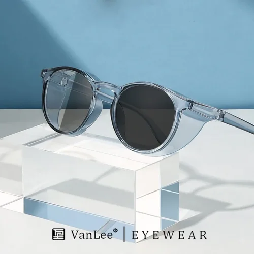 Imagen 2 del producto Gafas de sol fotocromáticas UV para hombres y mujeres: gafas de ciclismo a prueba de viento con filtro de luz azul, antipolen