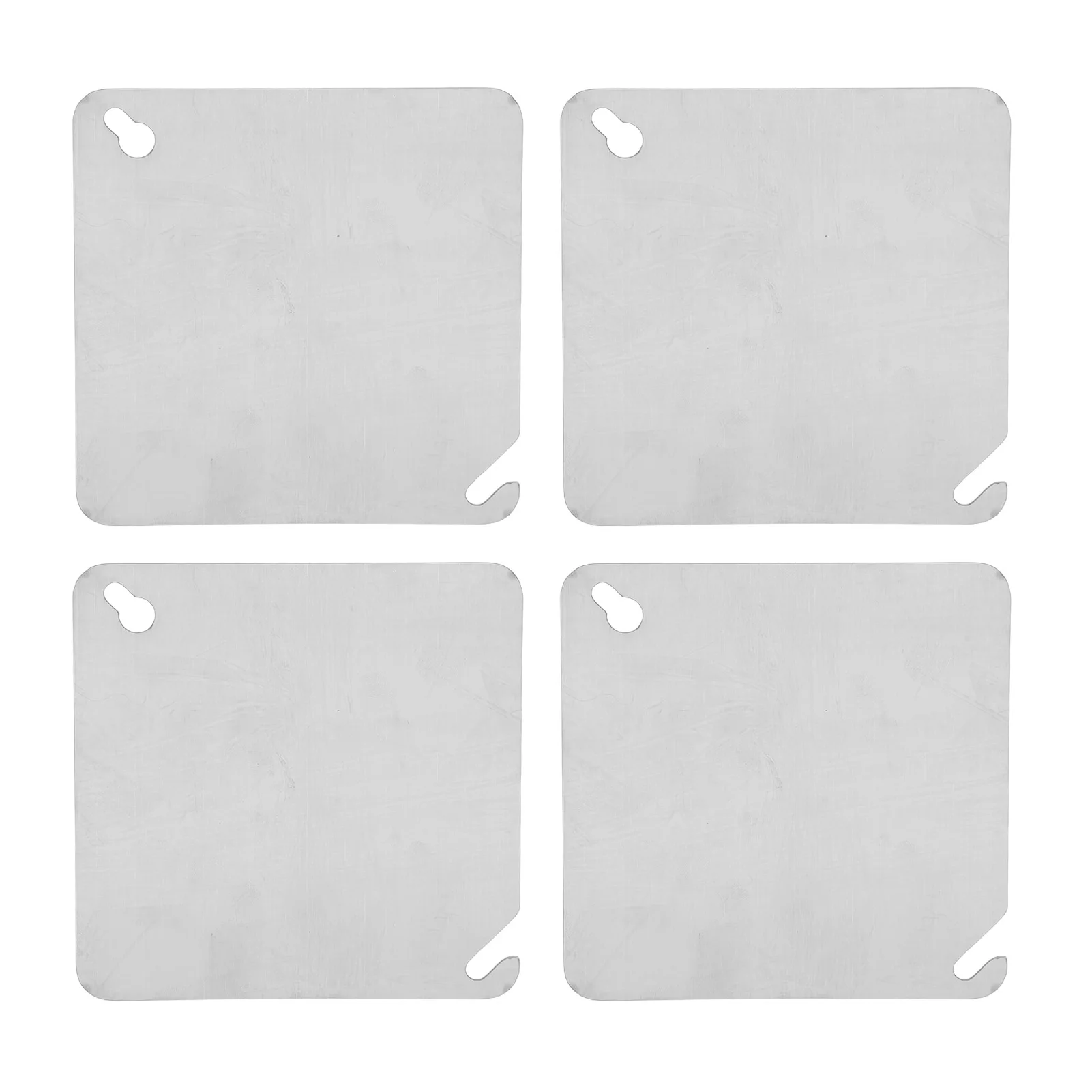 4 Inch Electric Junction Box Cover for Circuit Repair Electrical Box Square Cover Water Resistant Iron Electric Box Panel Cover