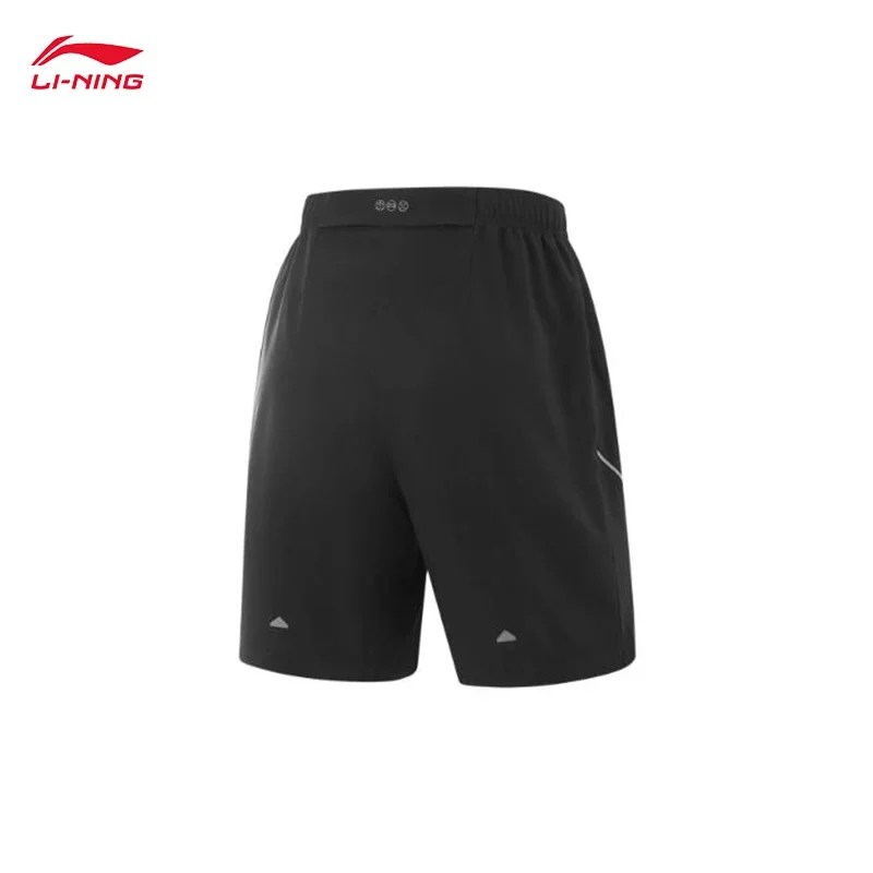 

LI-NING профессиональная серия для бега, мужские дышащие спортивные шорты для бега, светоотражающие быстросохнущие крутые шорты AKSV089