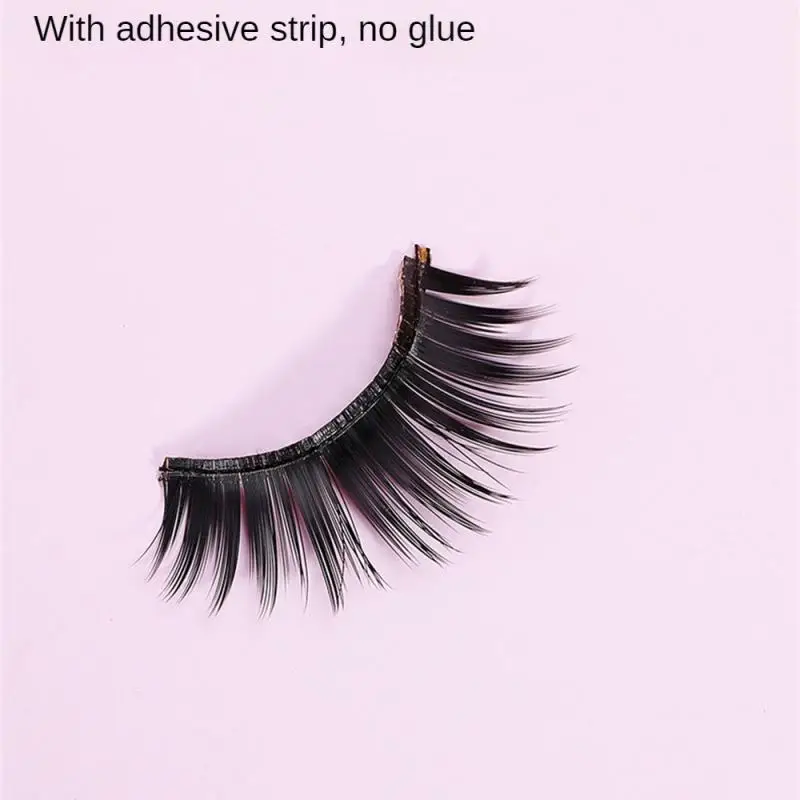 3d False Eyelashes Not Easy To Fall Off Comfortable Fluffy False Eyelashes No Feeling To Wear Thick False Eyelashes Lasting