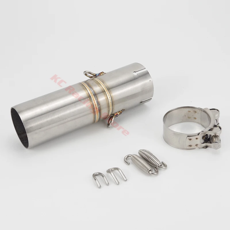 Africa Twin 2020 2021 2022 Motorcycle Exhaust 51mm Middle Link Pipe Section Adapter Connect Tube for Honda CRF1100 CRF1100L