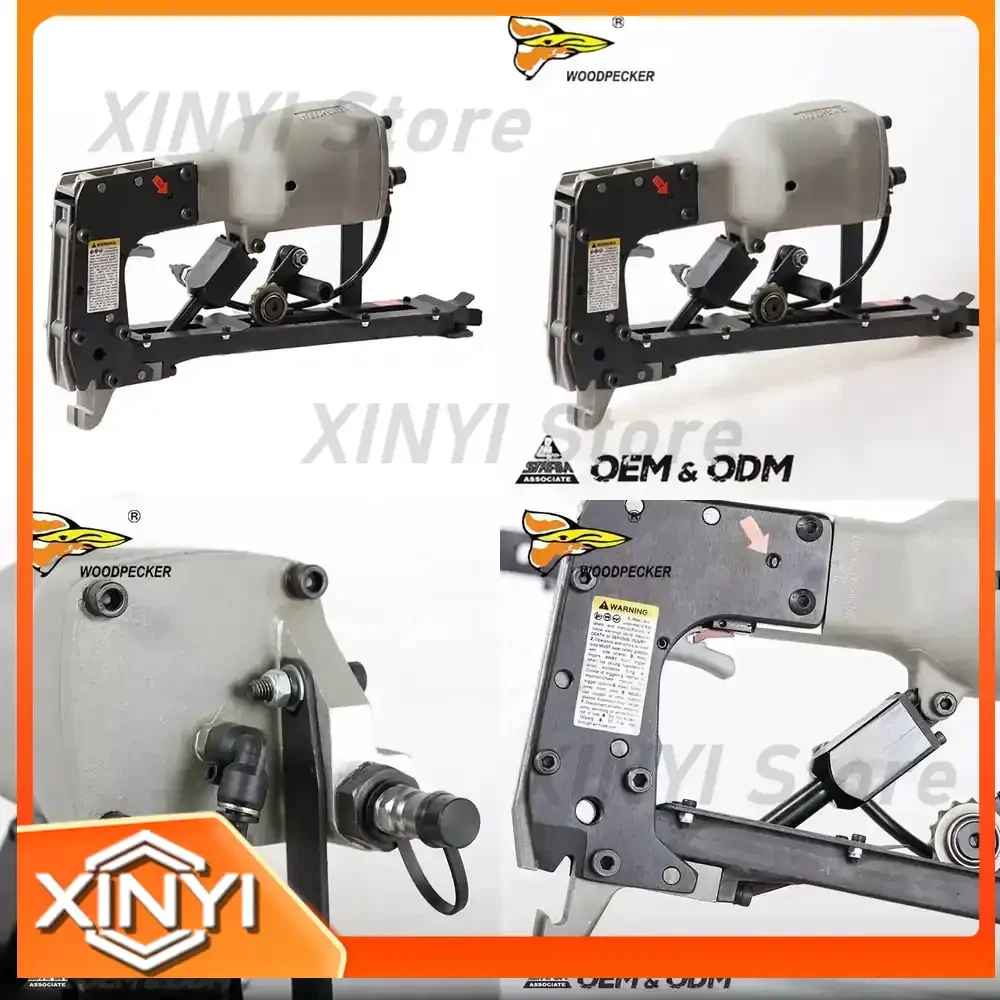 Upholstery Staple Gun for WOODPECKER WO-ZM66 Clinching Pliers Mattress Fasteners for Specialty Mattress Pneumatic Tools
