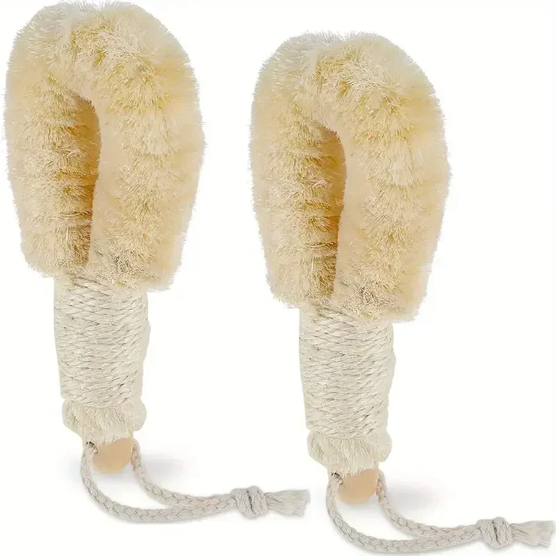 Szczotka do ciała na sucho do złuszczania skóry Szczotki do szorowania ciała do drenażu limfatycznego Cellulit Złuszczający ciało Kąpiel Prysznic