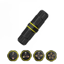 YXY IP68 M20 Waterproof Cable Connector 2/3/4/5 Pin Screw Wiring Wire Connectors for Electrical Light Junction Box