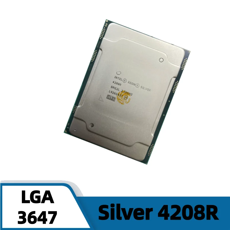 Intel Xeon SILVER 4208R 2.2GHz แคช 8 คอร์ 16 เธรด 85W LGA3647 ซีพียู โปรเซสเซอร์ Silver4208R