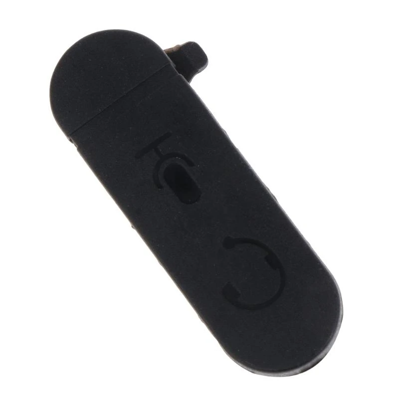 62KA Cuffia Antipolvere Copertura Laterale Per XIR P3688 DEP450 CP200D DP1400 Walkie Talkie Portatile Connettore Programmazione Accessorio