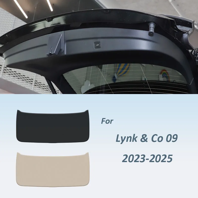 

Защитный коврик для задней двери багажника автомобиля, противоударный защитный коврик для Lynk & Co 09 2023 2024 2025, декоративная накладка из искусственной кожи, защита от грязи