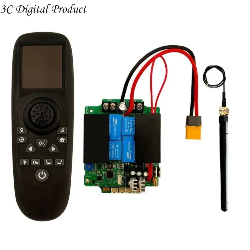 RX40G موثوقة حل التحكم اللاسلكي اللاسلكي الموثوق بيد 12 فولت 24V مناسب لقطر أوعية القوات القوية Q84A