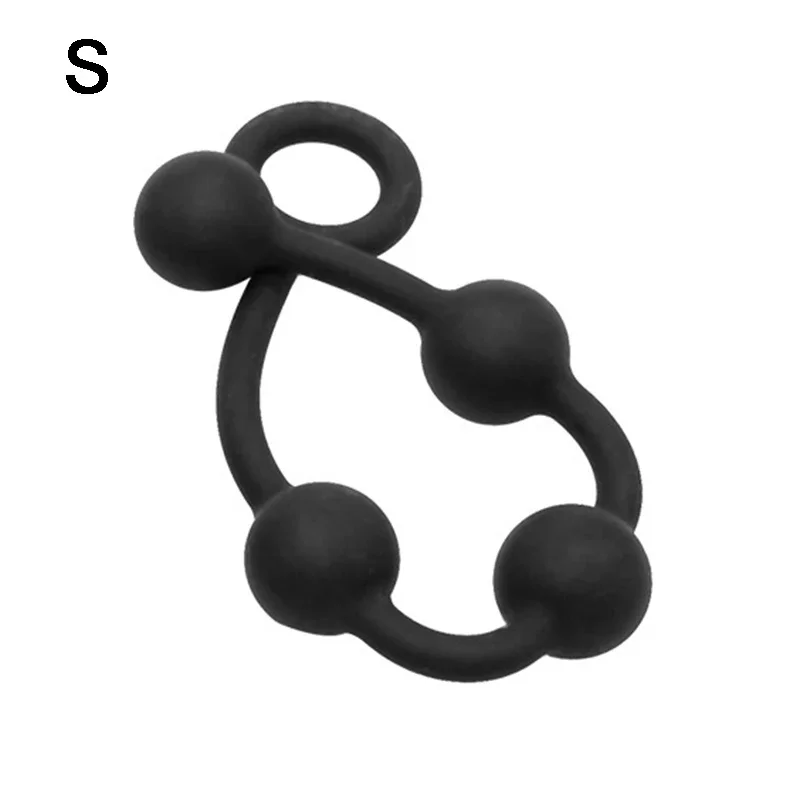 큰 실리콘 항문 구슬 공 엉덩이 플러그 Anus Masturbator Dilatodor 확장기 전립선 마사지 성인 에로틱 한 섹스 토이 여성을위한
