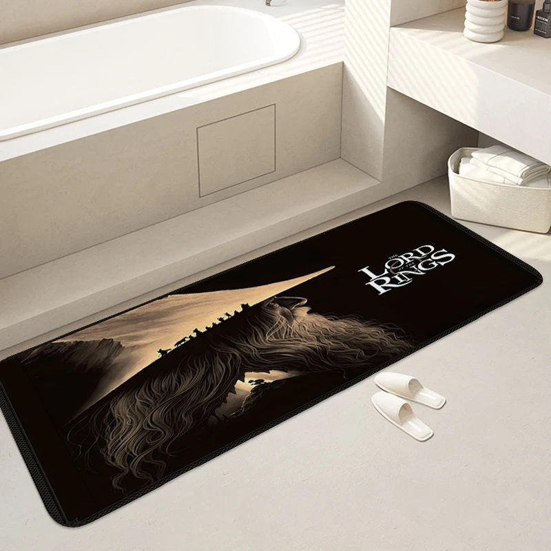 Kitchen Carpet Z-Lord of the Rings Bedroom Carpet Entrance House Floor Mat Sleeping Room RugsModern Home Decoration Bathmat