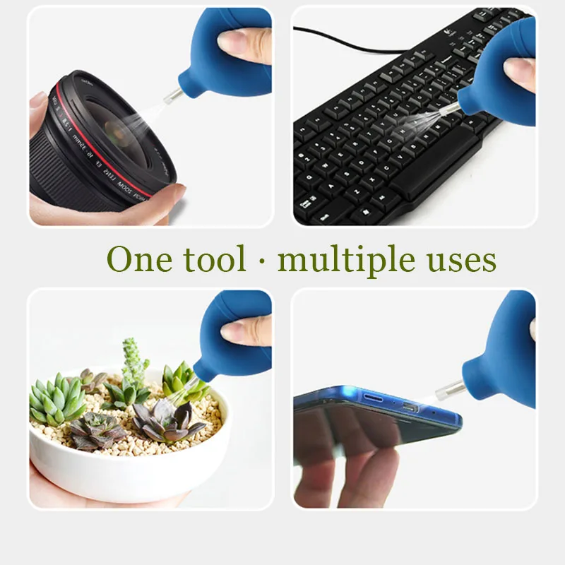 Keyboard Cleaner Cell Phone Computer Camera Lens Cleaning Tools Dust Blowing Succulent Plants Universal Dust Removel Tool