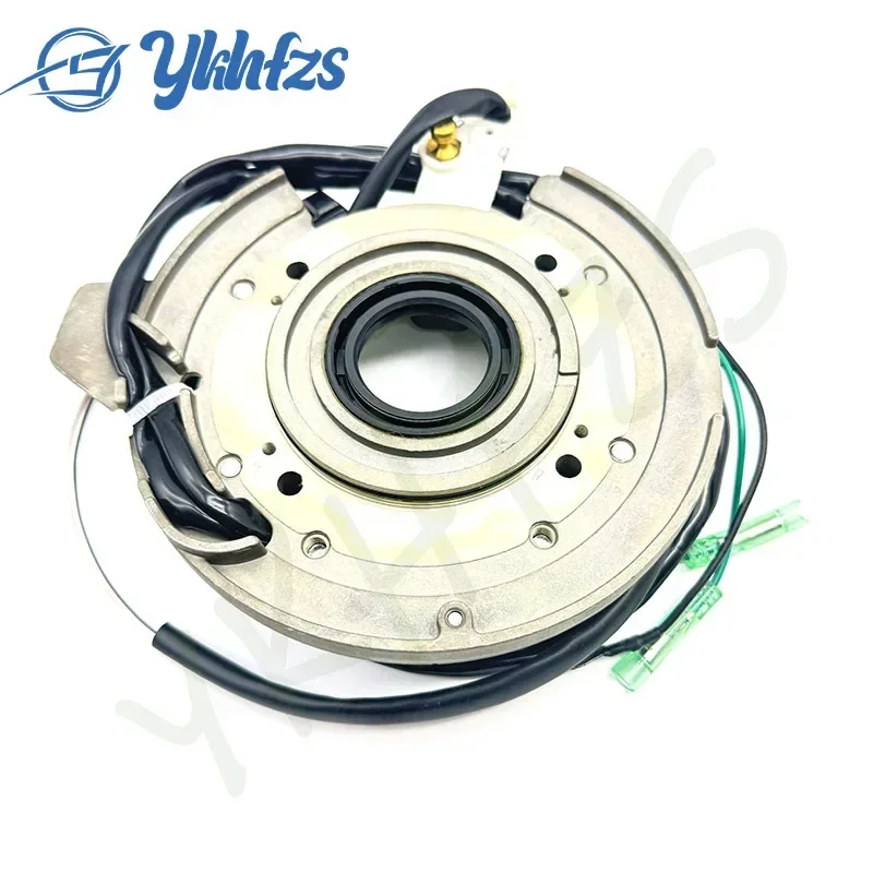 66T-85560-00 Base Assy (W/lighting Coil) For Yamaha Outboard 40hp 40X E40X 1998-2017 Topteng Magneto Generator Stator ，66T-85560