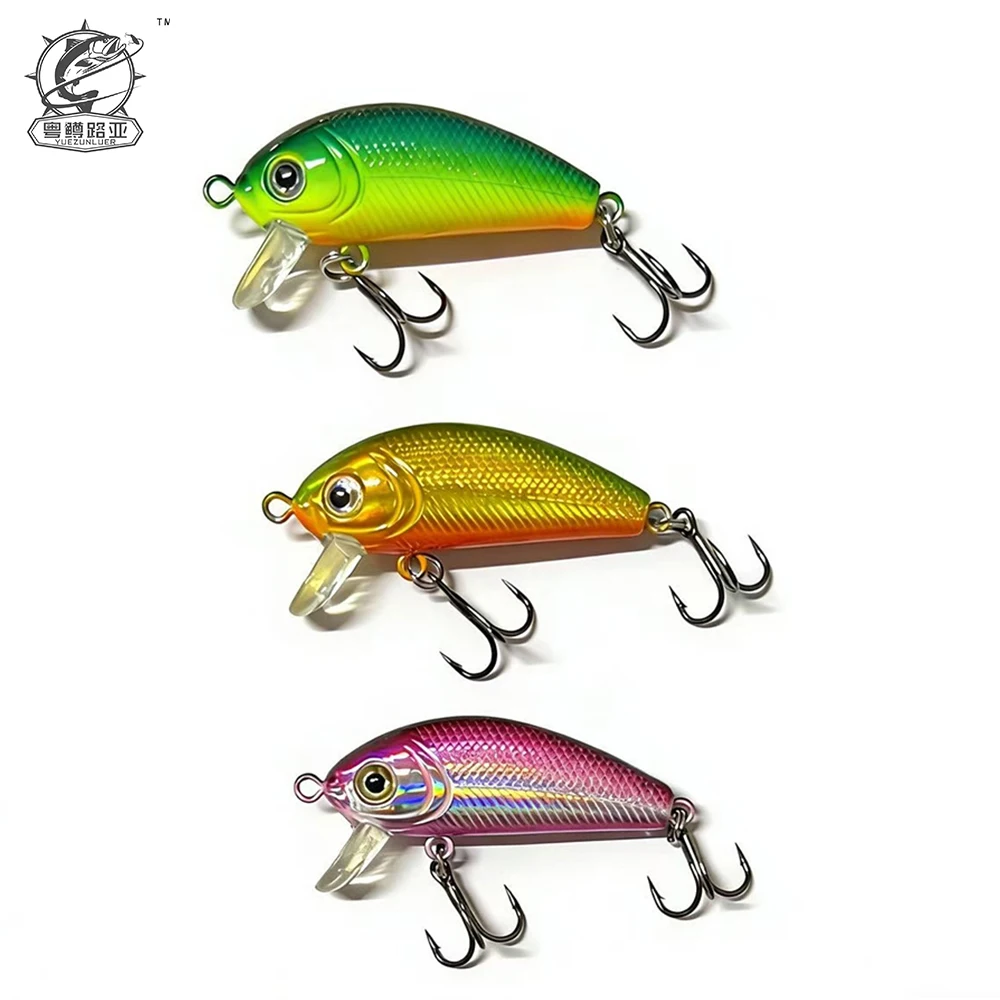 1 Stück 5cm 4,2g Sinkender Minnow-Köder Lebensechter Swimbait Künstlicher Harter Köder für Süß- und Salzwasser zum Angeln auf Barsch, Hecht und Forelle