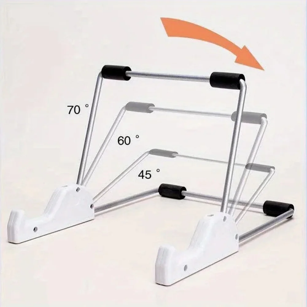 Support de tablette pliable et portable, réglable, très flexible, à trois angles, support amovible et stable, support universel pour tablette