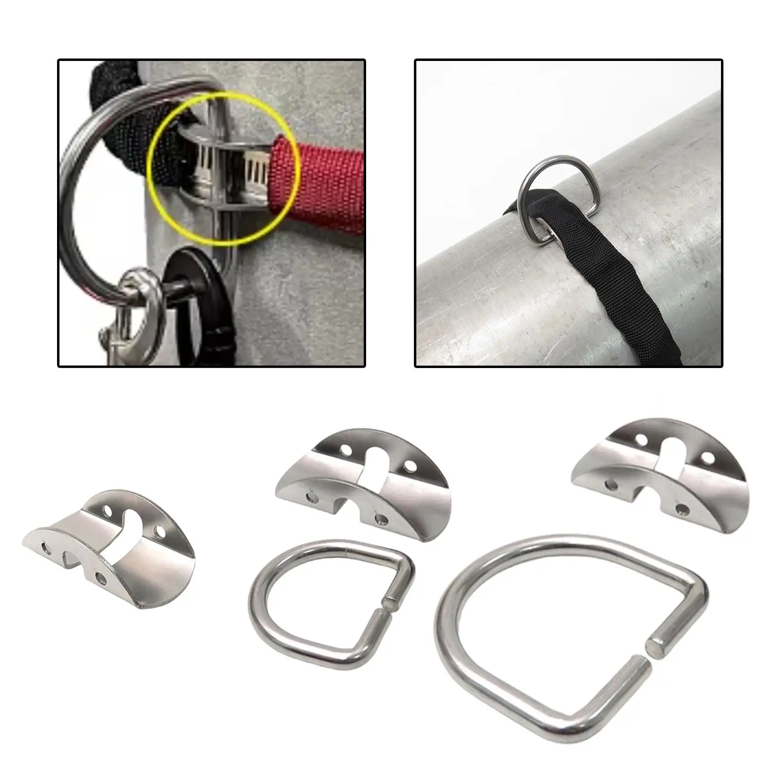 Professional Scuba Mount Tank Holder Easy to Use Replacement Backplate Bracket for Scuba Mini Tank Diving Gear