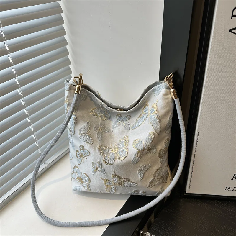 

Canvas Crossbody Bags for Women Shoulder Bags Versatile Armpit Tote Bag Purse and Handbags Designer Bag Sac À Main Femme Сумка