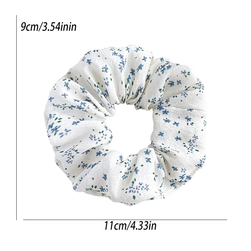 ربطة شعر من نسيج الزهور الصغيرة الطازجة والحلوة على الطراز الكوري، إكسسوار متعدد الاستخدامات ولطيف للفتيات #6