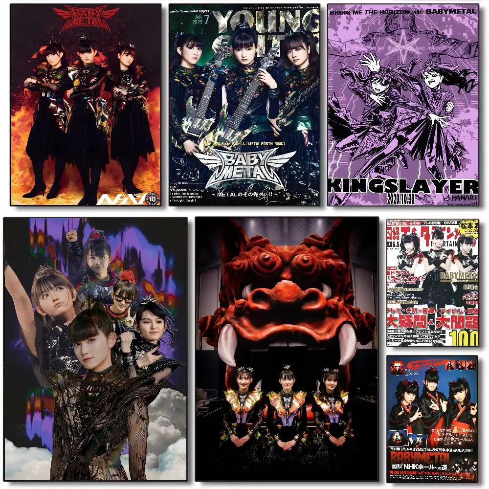 apanese Pop Group Music Star Poster Art canvas HD aesthetic Printing Paper Wall Art for Living Room Bar fashion Home Decor