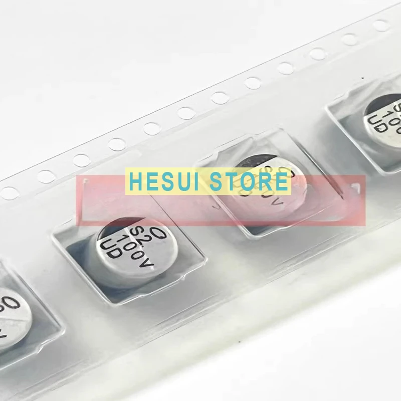 10pcs  chip electrolytic capacitors 10v1000UF 10X10 CD Nichicon UCD1A102MNL1GS