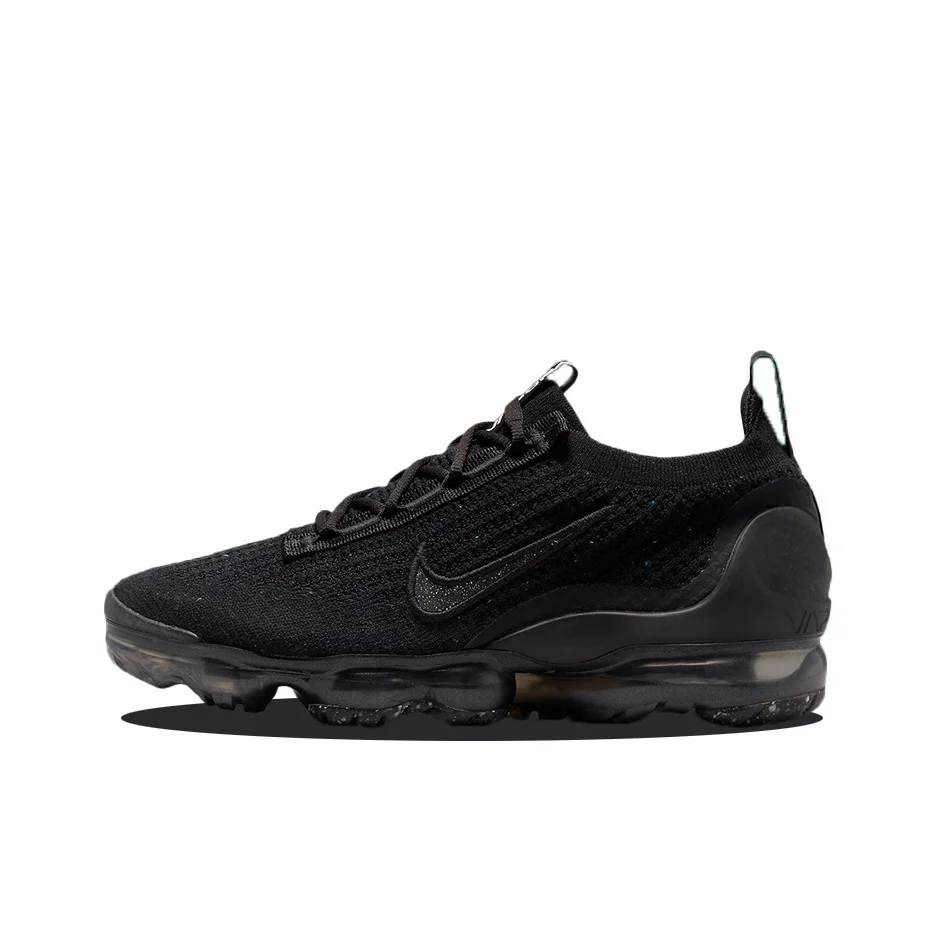 Nike VaporMax Flyknit Running Shoes Women's Low Top Black DC9454-001
