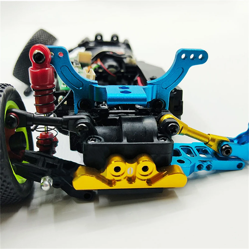 Per MINI-Z BUGGY RC auto asta dello sterzo in metallo braccio posteriore tirante parti di aggiornamento