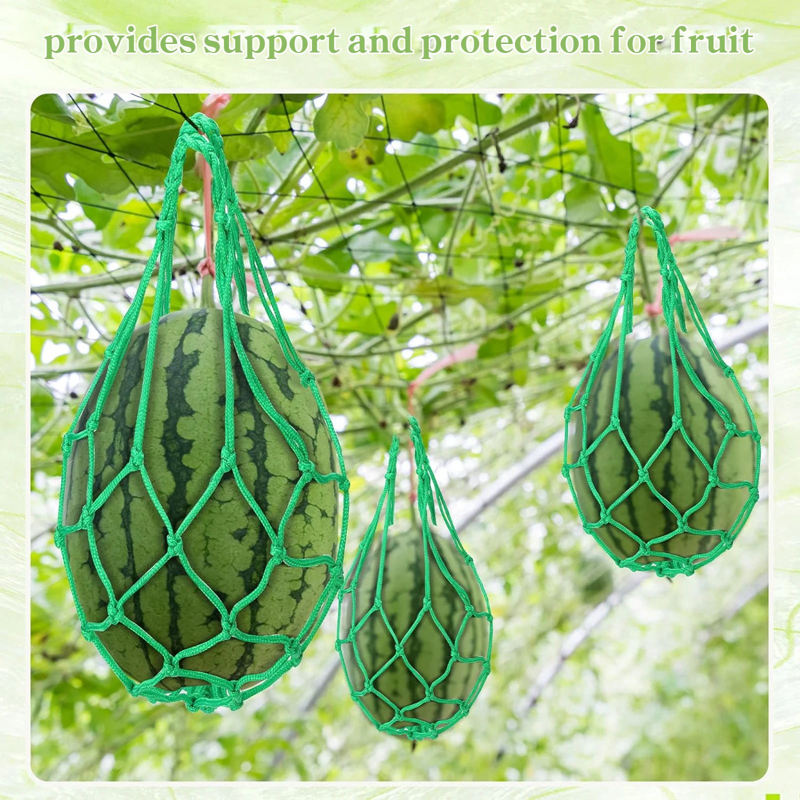 Watermelon Hammock Net with Prevent Fruit from Falling Design for Plants Fruits Flowers Storage