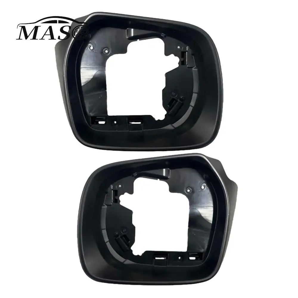 Car Exterior Door Rearview Mirror Frame Cover Bezel Panel for Toyota Land Cruiser Prado FJ150 LC150 GRJ150 LC200 2009-2018