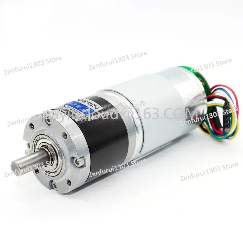 42 DC Planetary Gear Motor Speed Control Motor 775 Transmission Belt Encoder Large Torque Forward and Reverse Multi-Parameter