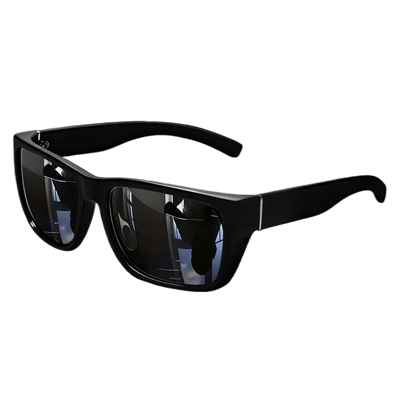 Polarisierte Sonnenbrille für Herren, quadratisch, Retro-Vintage-Sonnenbrille, UV400-Schutz, Sport- und Angelbrille