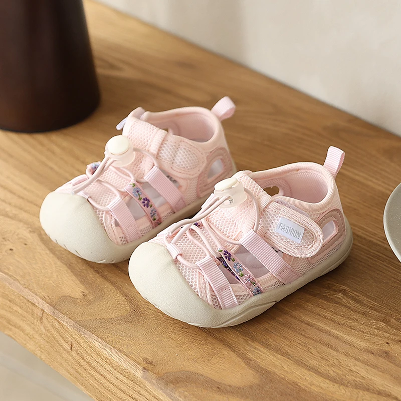 Summer Baby Girls Sports Sandals Newborn Infant Casual Shoes Children Beach Sandals Kids Non Slip Soft Sole Toddler Shoes