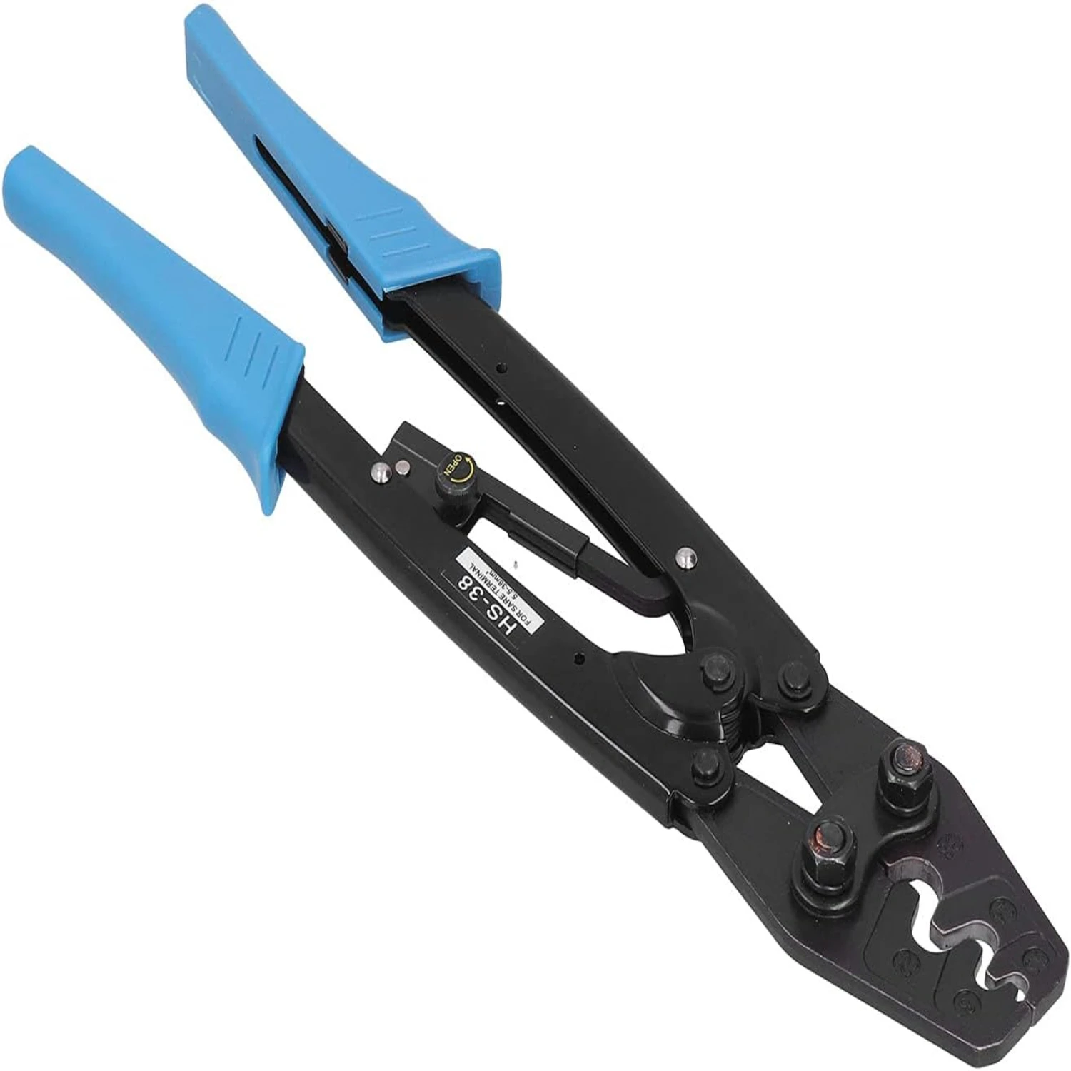 High-Quality Efficient Insulated Ratcheting Cable Crimper Tool with Wire Strippers - Perfect for Professionals and DIY Enthusias