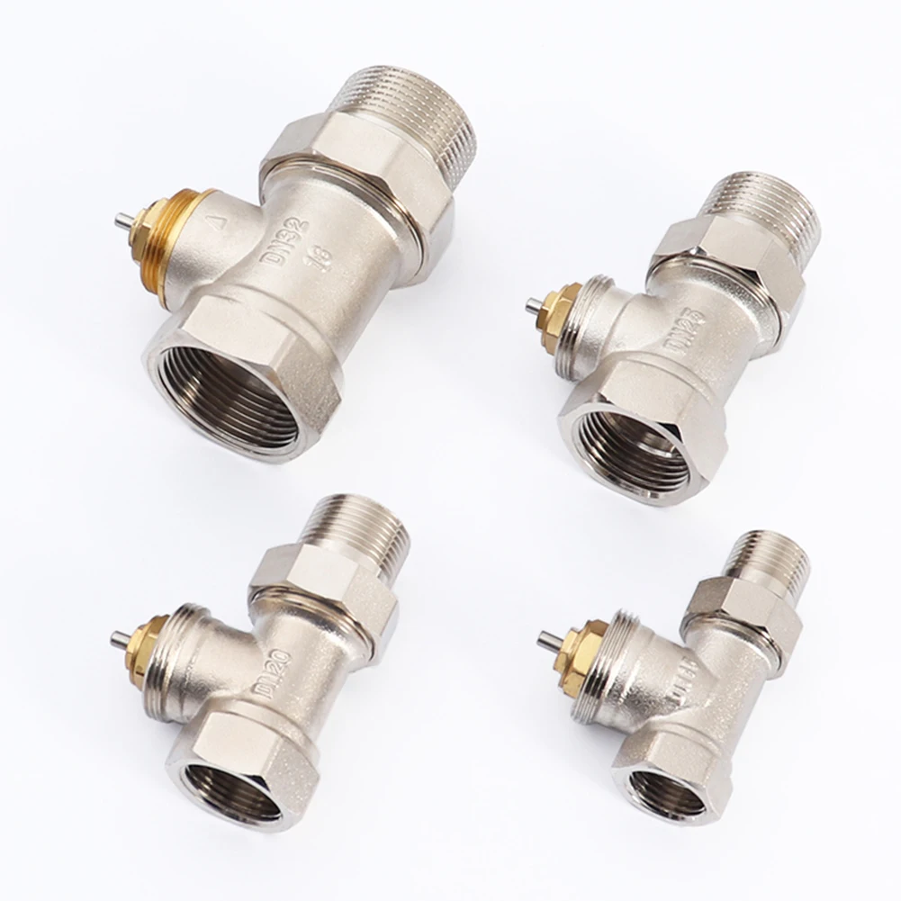 

Self-Regulating Valve Brass Thermostatic Valve Ambient Temperature Control Brass Material Energy-Saving M30x1.5mm Thread