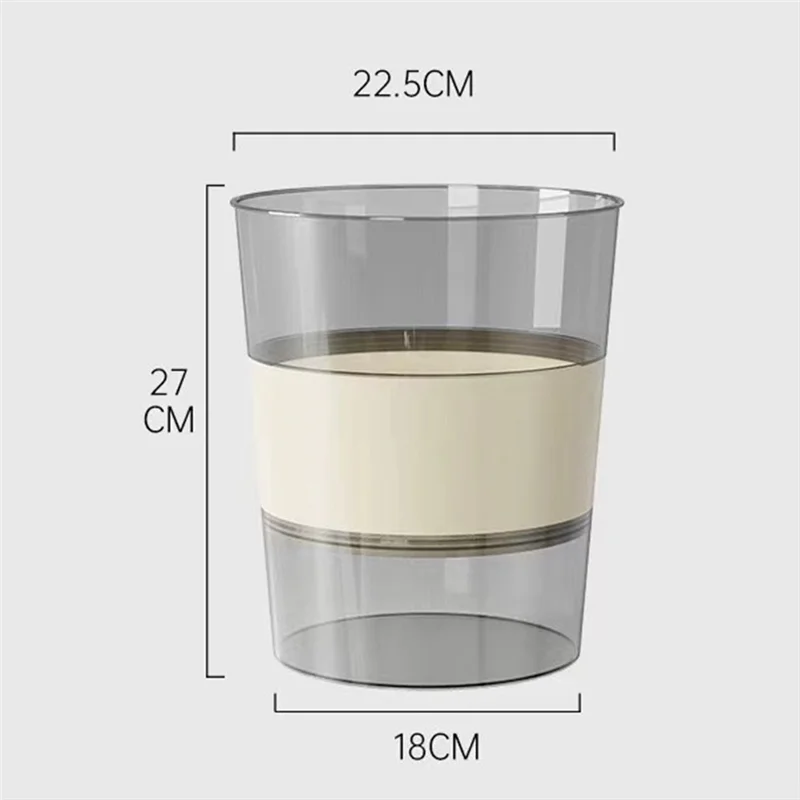 Collapsible Garbagebin Portable Garbagebin Foldable Round Wastebasket,For Bathroom Kitchen Offices