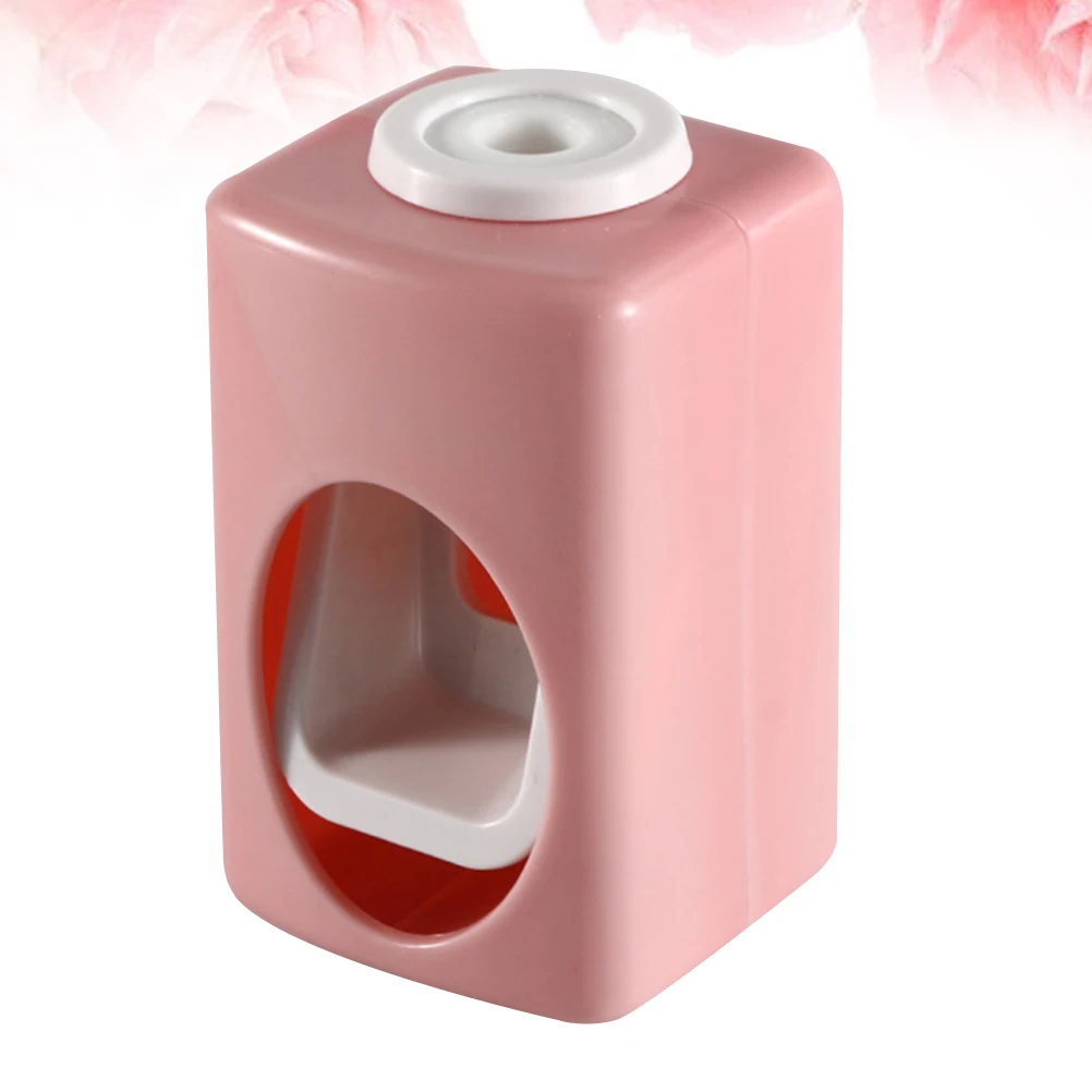 

2 PCS Toothpaste Squeezer Dispenser Multifunction Automatic Pink Wall Mount Child