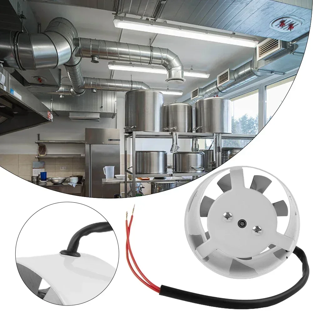 For Restaurants For Kitchens Extractor Exhaust Fan Strong Suction 100 Mm 140 M³/H 220V 50Hz Inline Quiet Smoke