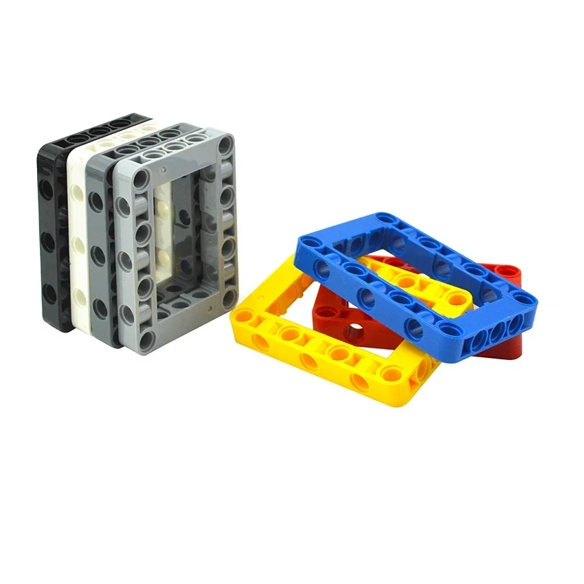 MOC Onderdelen Liftarm Frame Dikke 5x7 Open Center Bouwstenen Compatibel met 64179 DIY Educatieve Bricks Technische Kinderen speelgoed