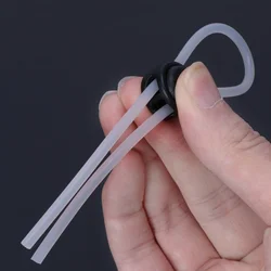 Adjustable Penis Ring Rope BeadsSpermlock Ring Assist Erection Silicone Ejaculation Delay Cock Scrotum Ring Man Lasting Cockring