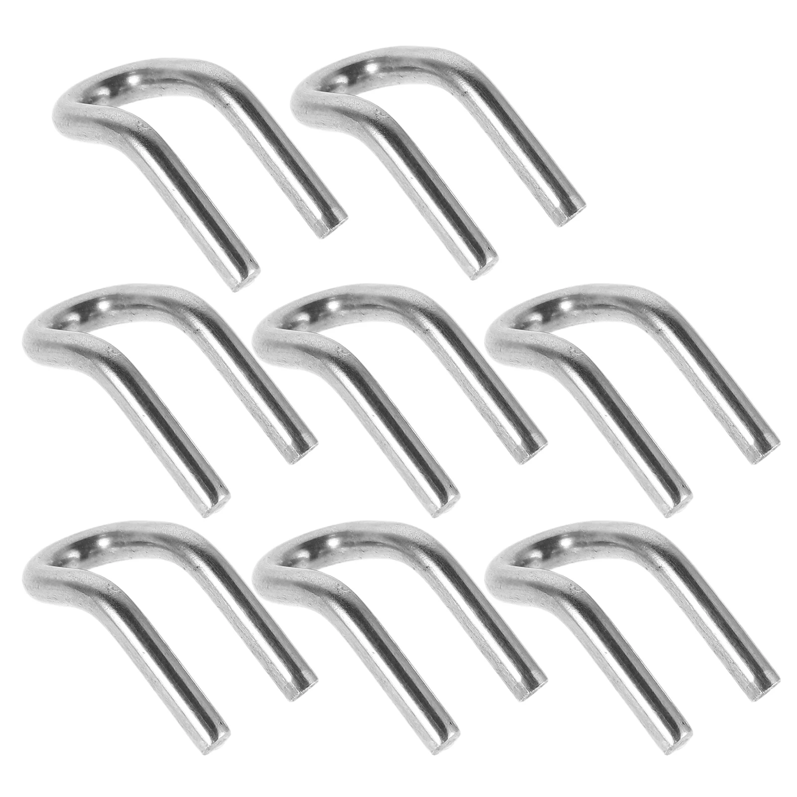 

8 Pcs Car Muffler Hook Motorcycle Exhaust Tool Spring Clip Universal Hanger Bolt Carabiner Stainless Steel Fasteners